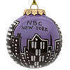 NBC New York Skyline Ornament, Purple