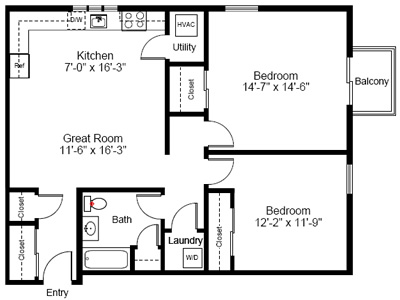 Floor Plan Walnut Glen Condominiums Lynn, MA